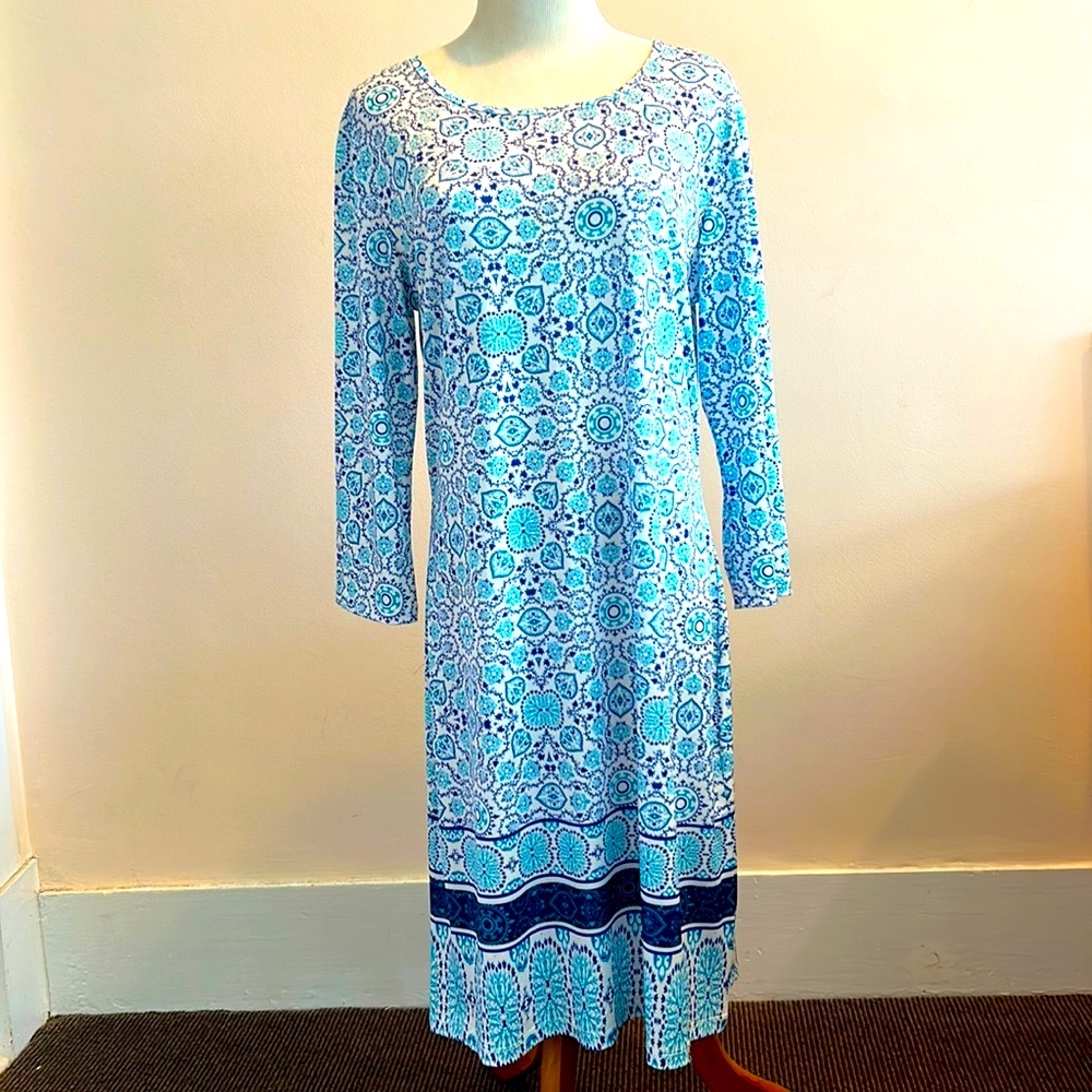 Jean-Pierre Klifa Daphne 3/4 sleeve summer dress